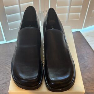 Franco Sarto Sleek Black Women's Loafers